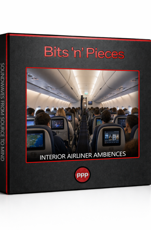 The Interior Airliner Ambiences Sound Effects Library